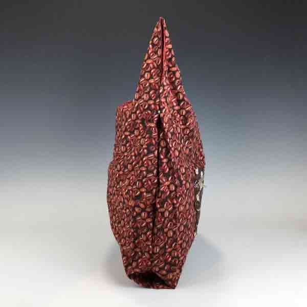 Eco Friendly FoldUp Market Bag-Coffee Beans - Image 4